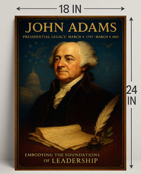 John Adams 2nd President Poster PosterGoat