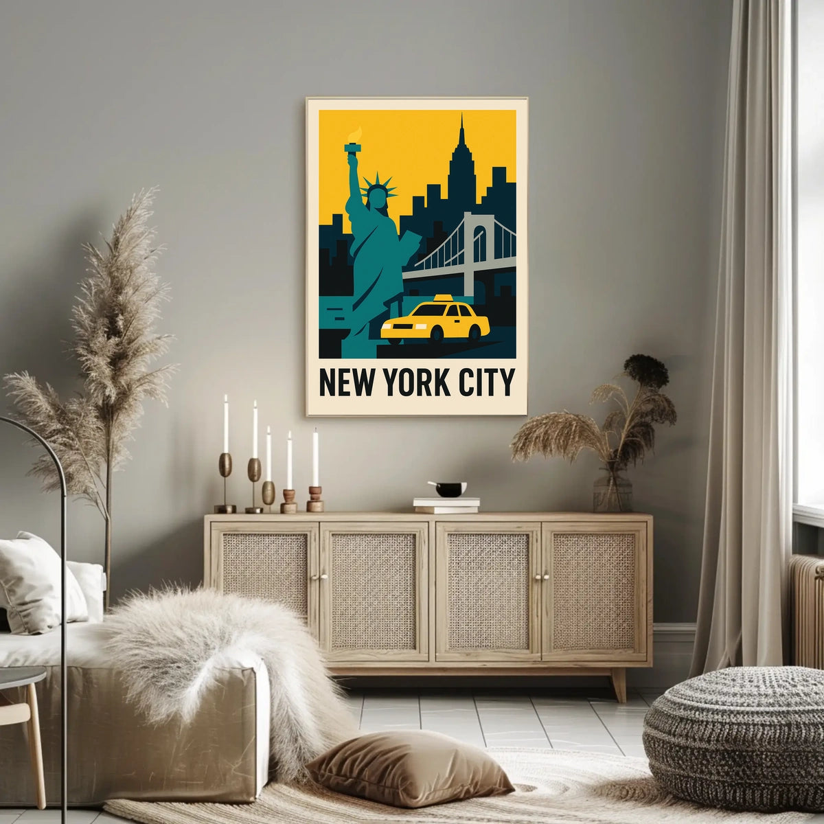 Iconic New York City Poster Sparks Conversation Travelers