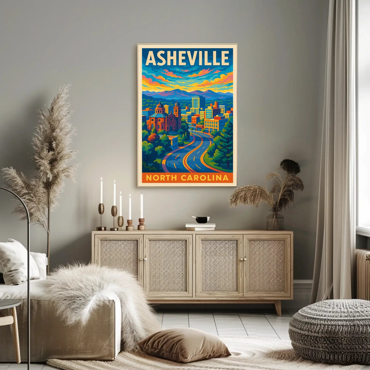 Asheville, North Carolina Poster