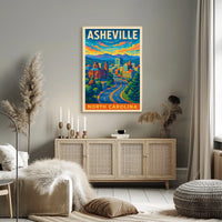 Asheville, North Carolina Poster