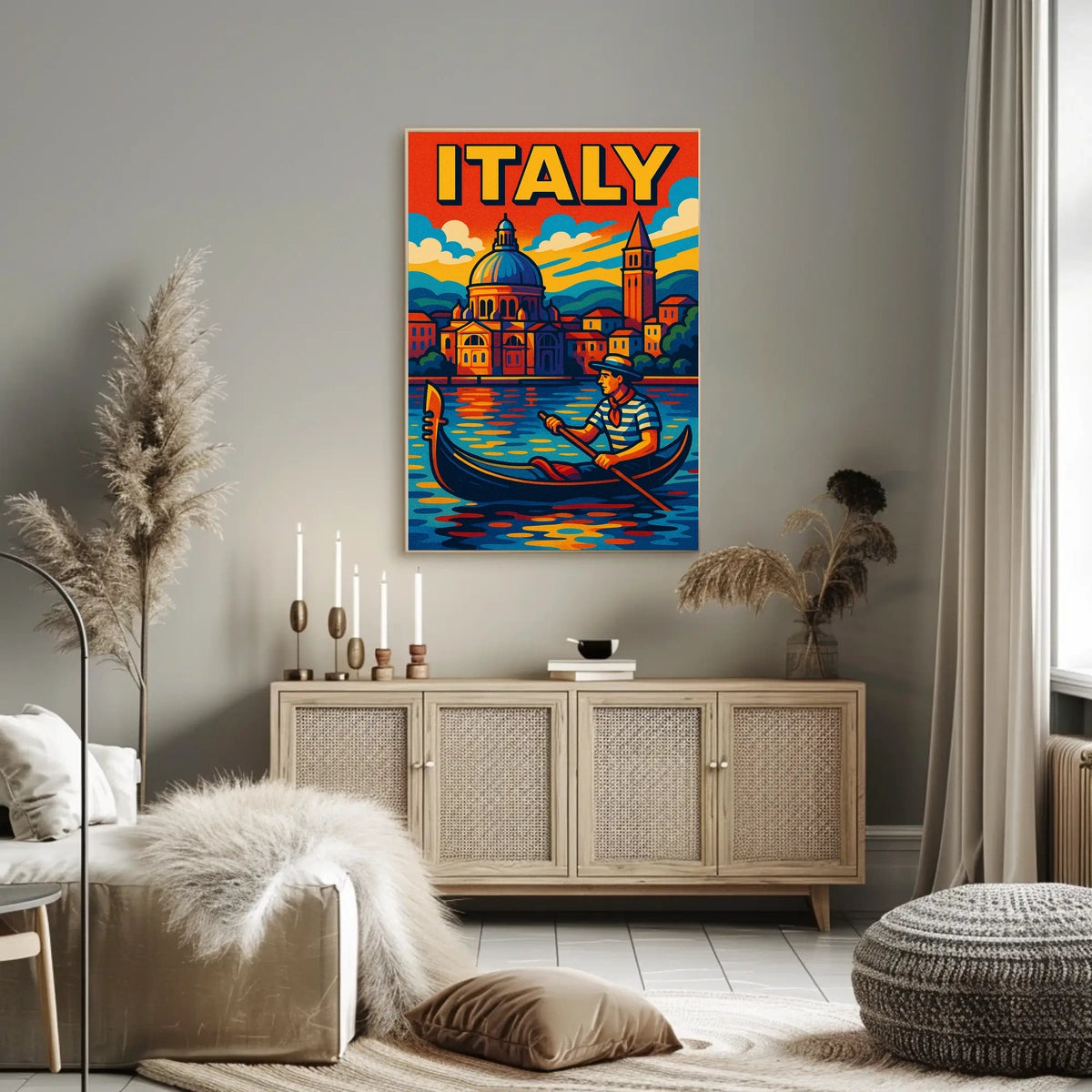 Italy Travel Poster