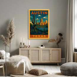 Austin, Texas Scenic Poster