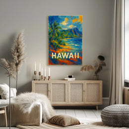Hawaii Tropical Paradise Poster