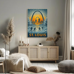 St. Louis Winter Wonderland Poster