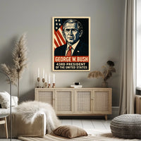 George W. Bush 43Rd President Poster