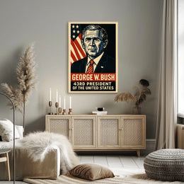 George W. Bush 43Rd President Poster