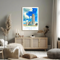 Tower of Pisa Poster