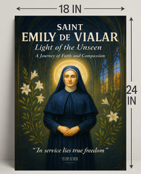 Saint Emily de Vialar Light of the Unseen Poster PosterGoat