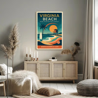 Virginia Beach Adventure Poster Print