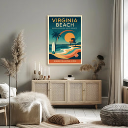 Virginia Beach Adventure Poster Print