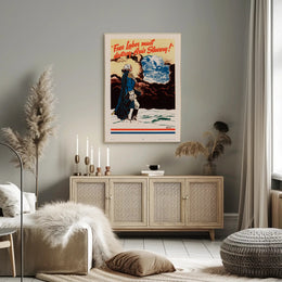 Free Labor vs. Axis Slavery Poster PosterGoat
