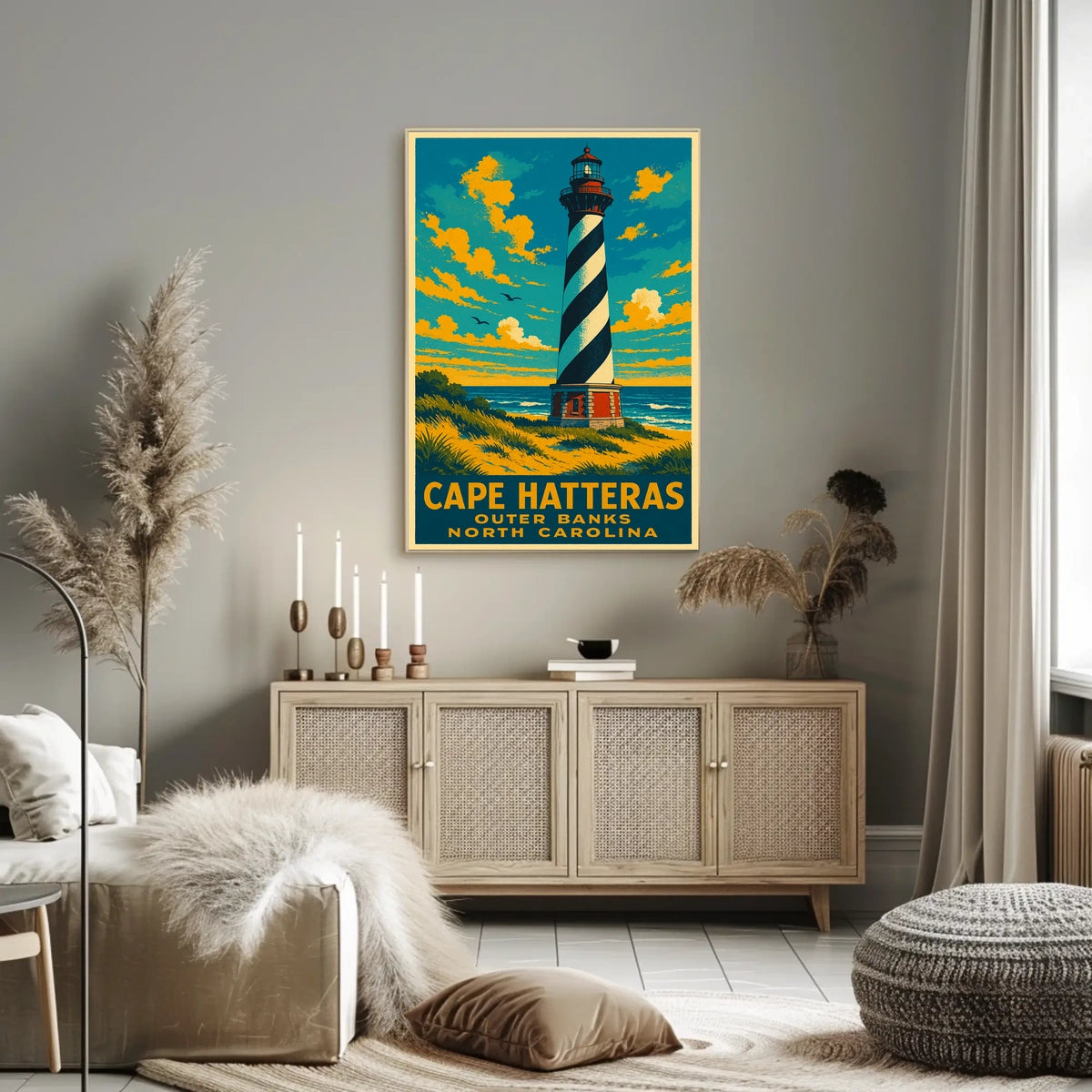 Cape Hatteras Lighthouse Poster
