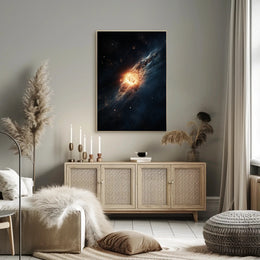 Cosmic Collision Poster