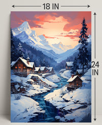 Winter Wonderland Retreat Poster