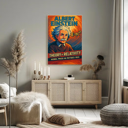 Albert Einstein Theory Of Relativity Poster