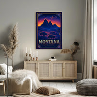 Montana Wilderness Poster