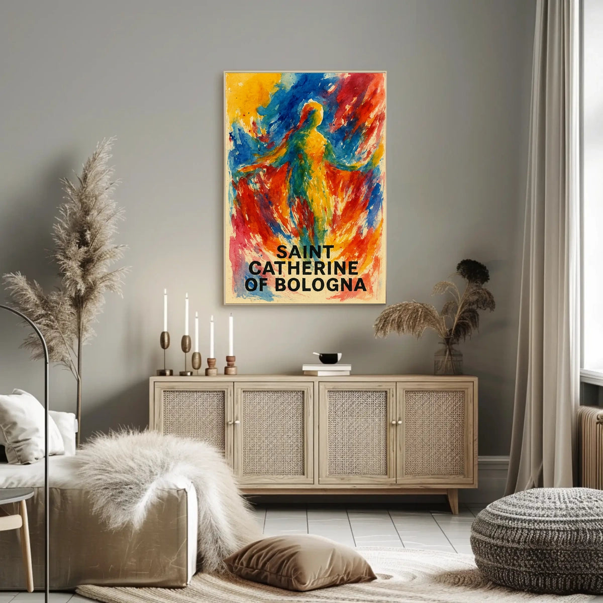 Saint Catherine Of Bologna Poster