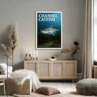 Channel Catfish Poster PosterGoat
