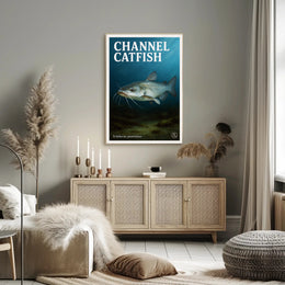 Channel Catfish Poster PosterGoat