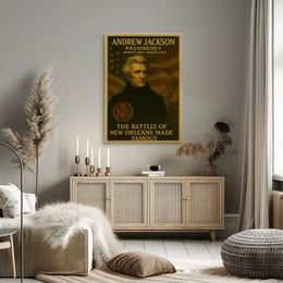 Andrew Jackson Presidential Era Poster