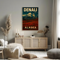 Denali Alaskas Majestic Peak Poster