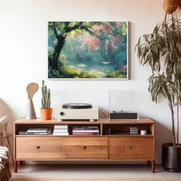 Tranquil Blossom Retreat Poster