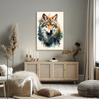 Majestic Wolf In Nature Poster PosterGoat