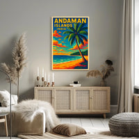Andaman Islands Tropical Paradise Poster
