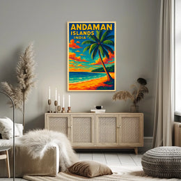 Andaman Islands Tropical Paradise Poster