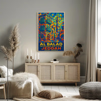 Al Balad The Colorful Old City Of Poster
