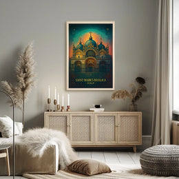 Saint Marks Basilica Italy Poster
