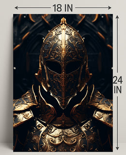 The Golden Knight Poster PosterGoat