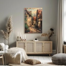 Abstract Cosmic Dreamscape Art Poster