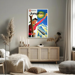 Explore the Jungfrau Region Poster PosterGoat