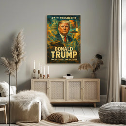 Donald Trump 47Th President Poster