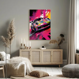 Vibrant Speed Poster