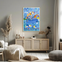 Jugoslawien Die Sonnige Adria Poster