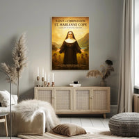 Saint of Compassion St. Marianne Cope Poster PosterGoat