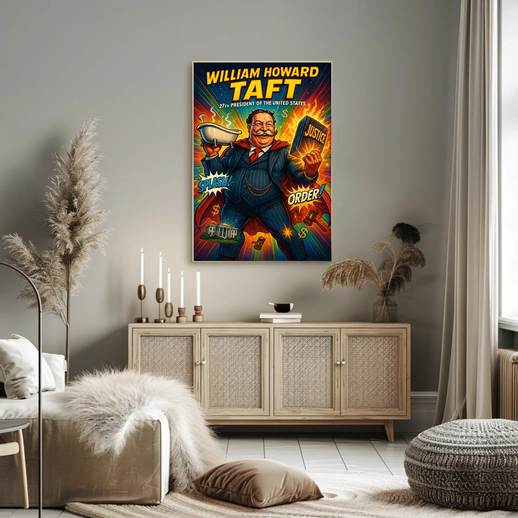 William Howard Taft – 27th President Poster PosterGoat