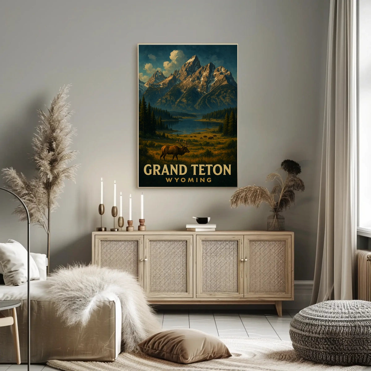 Grand Teton, Wyoming Poster