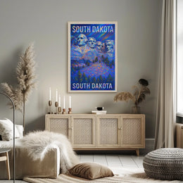 Mount Rushmore In South Dakota Poster