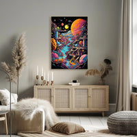Cosmic Landscape Adventure Poster PosterGoat