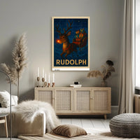 Rudolph The Red-Nosed Reindeer Poster
