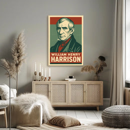 William Henry Harrison Photography Realism Collector Poster