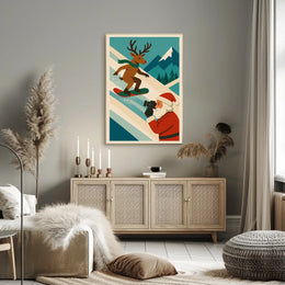 Santas Winter Adventure Poster