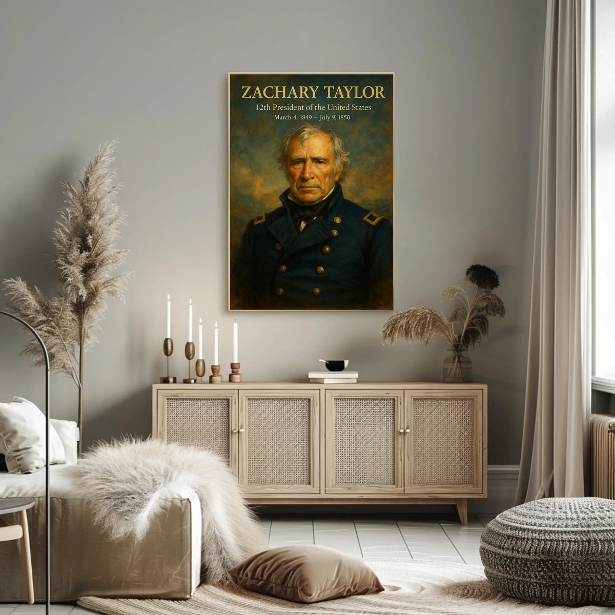 Zachary Taylor A Brief Presidency Poster