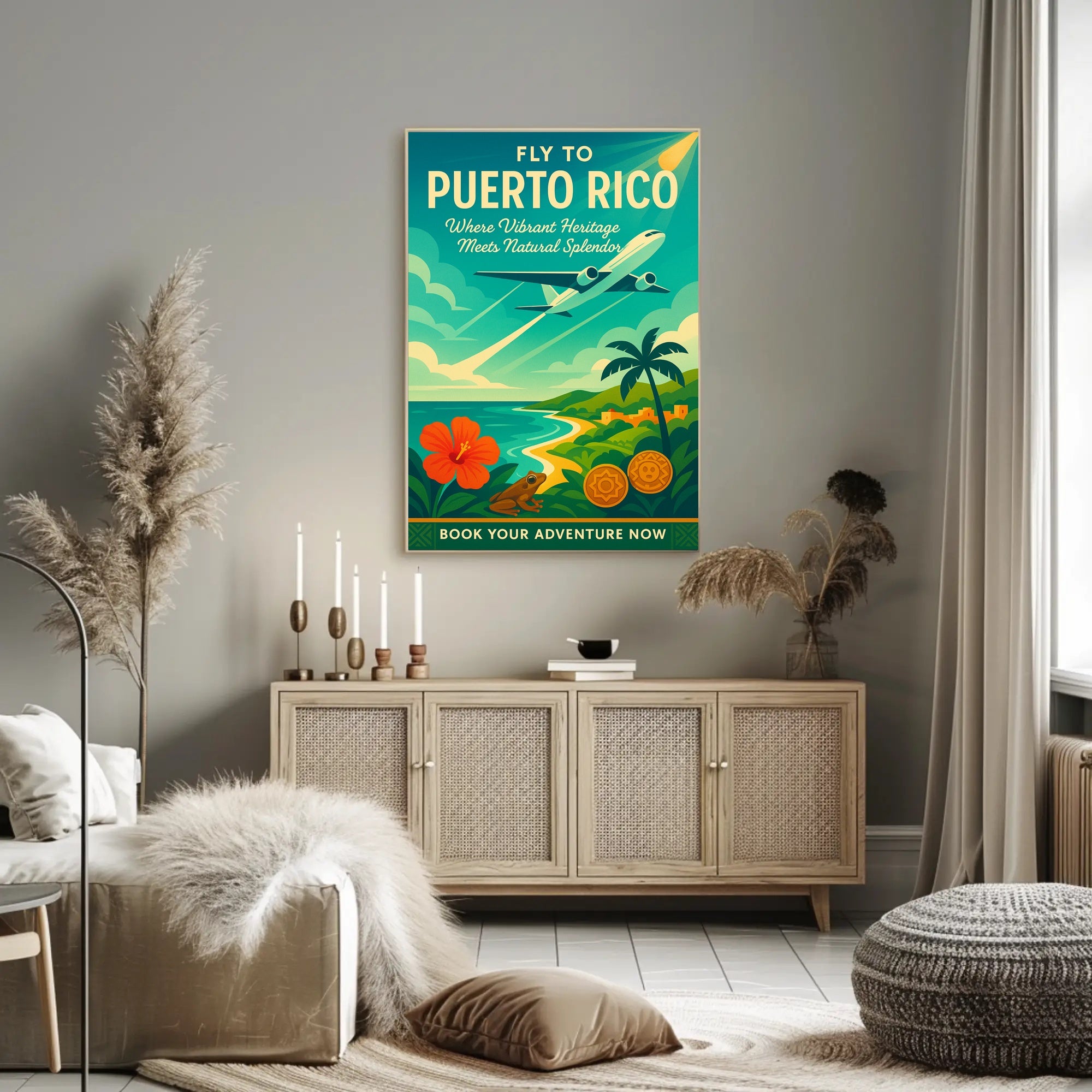 Discover Puerto Rico Poster