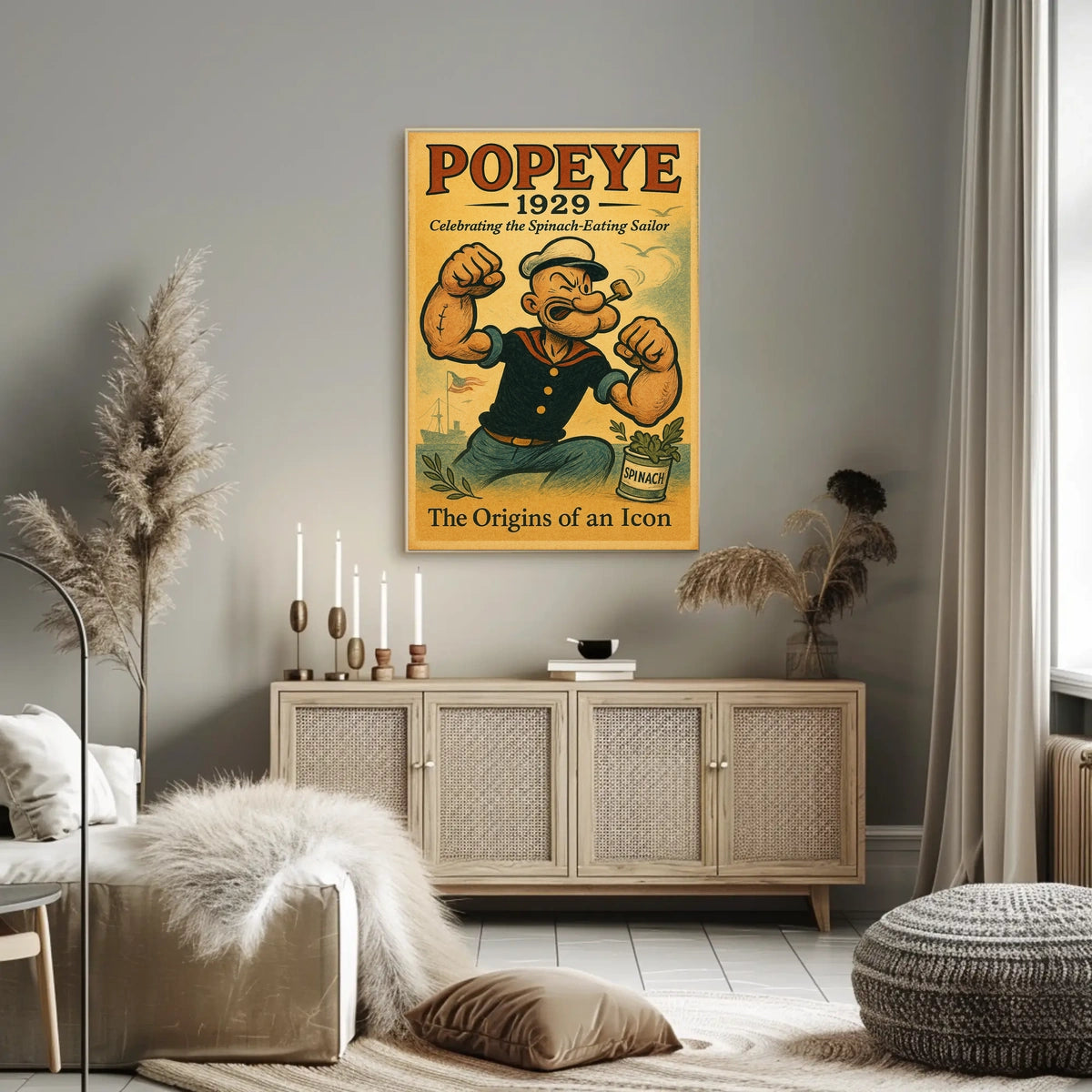 Popeye 1929 Art Poster POP-03