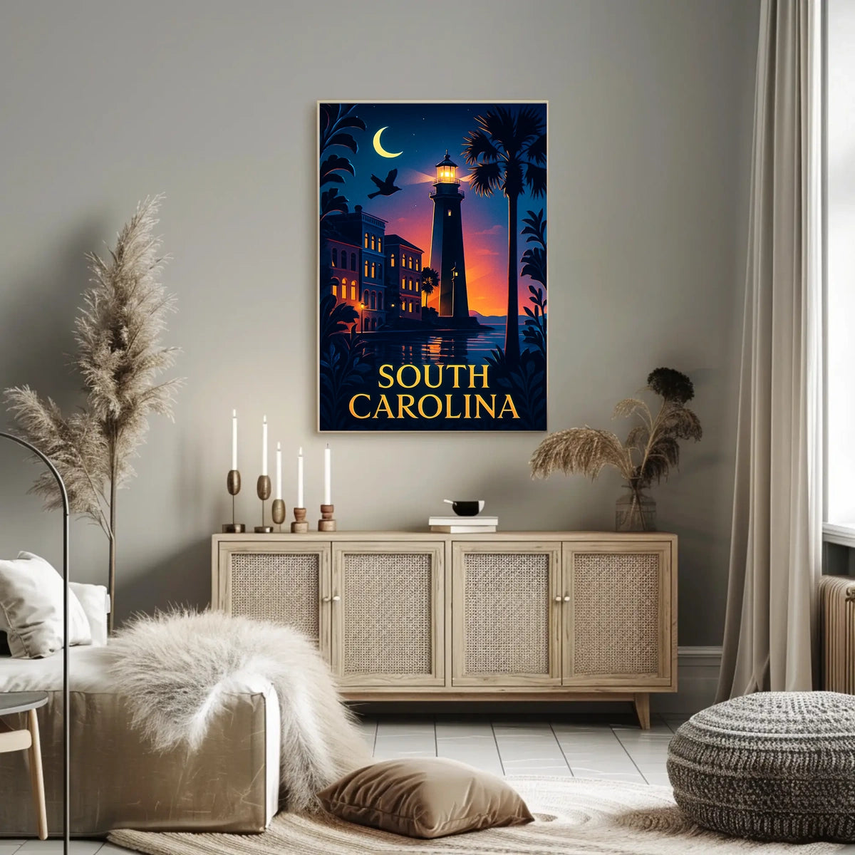 South Carolina Lighthouse Poster