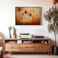 Abstract Geometric Harmony: Modern Minimalist Artistic Poster